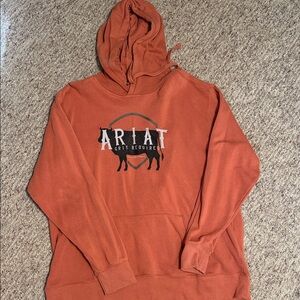 Ariat Rust Hoodie with Logo